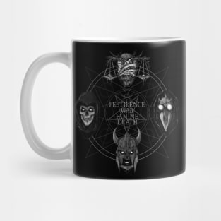 Four Horseman Of The Apocalypse Mug